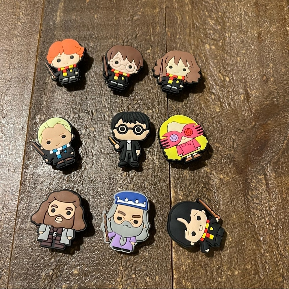 9pc Harry Potter‎ Crocs Charms Set